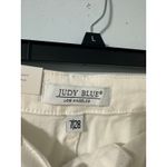 Judy Blue  Heather Hight Rise Cuffed Jogger Jeans Off White Size 7 28 Stretch NWT Photo 4
