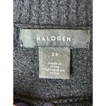 Halogen  Sweater Women XS Black Knit Crew Neck Puff Pleated Sleeve Pullover‎ Photo 6