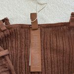 SKIMS  Sheer Knit Cami Bodysuit in Bison, Size X-Small Photo 7