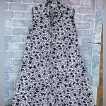 ZURI Kenya Just One Dress in indigo wax print Cotton Button Down Shirtdress XS White Photo 0