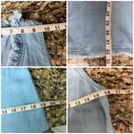 Tommy Bahama Blue Chambray Fringe Trim Halter Midi Dress XS Coastal Beach Preppy Photo 5