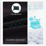 Baleaf  Women's Racerback Athletic One Piece Modest Swimsuit XL NWT Photo 3