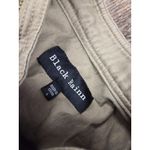 Black Rainn  Green Denim Full Zip Mock Neck Jacket Knit Sleeves Large Photo 3