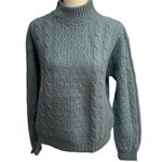 Towncraft VTG Plus 100% Worsted Wool Chunk Cable Knit Sweater Photo 0