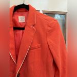 Gap Vintage  Y2K The Academy Blazer Single Breasted Jacket Fire Coral Size 6 S Photo 3