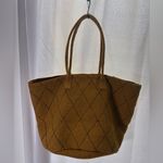 J JILL Sunflower Yellow Textured Tote Bag Photo 1