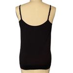 Vanity Fair Black Long Camisole Adjustable Straps Cami Tank Top ~ Plus Size 2X Photo 2