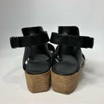 Vince ‎ black leather strappy sandals size 10 Photo 4