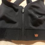 SheFit Flex Sports Bra Black Rose Gold Photo 2
