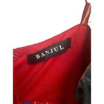 BANJUL  Adjustable Spaghetti Strap Floral Pantsuit/Romper Tie Knot Front Photo 4