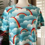 Modcloth On Cloud Mine! Rainbow T-Shirt Mini Dress Photo 4