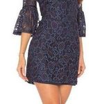 BB Dakota Danlyn  SZ 4 Blue Lace Off Shoulder Dress Photo 0