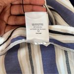 EXPRESS High Rise Cropped Culottes Blue & White Vertical Striped Womens Pants 6 Photo 15