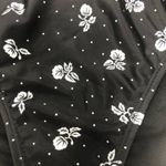 ONIA  Floral Dot Black/White Bikini Xlarge NWT Photo 5
