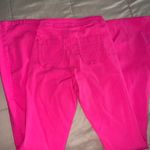 Boutique  Hot Pink Flare Jeans Photo 3