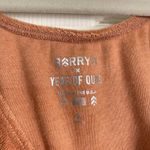 BARRY'S x Year of Ours Camel Terry Bralette Vacation Short Set Size Small Lounge Orange Photo 5