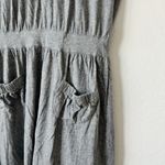 See By Chloe Heather Gray Cotton Modal Blend Mini Dress Photo 5