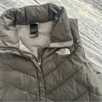 The North Face  Women's Gray/Black Quilted Down Puffer Vest Photo 3