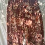 Flying Tomato  Floral Mauve long romper wide leg excellent pre owned condition Photo 4
