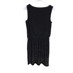 White House | Black Market  Black Sleeveless Studded Skirt Casual Dress Size XS Photo 12