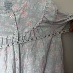 Lanz of Salzburg Floral Long Sleeve Coquette Cottagecore Nightgown Sz S 🔲 Pink Photo 4