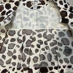 Live a Little LAL  Animal Print Linen Jacket, Sz L Photo 14
