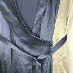 Michelle Mason MASON by  Navy Taupe Sleeveless Dress Size 10‎ Silk Photo 3