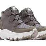 Sorel Women's Kinetic Breakthru Caribou Waterproof Boot - Gray SIZE 8 Photo 0