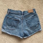 Aeropostale Blue Distressed Jean Shorts Photo 3