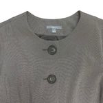 Apt. 9  Blazer Womens 16 Gray Button Up Lined 3/4 Bell Sleeve Office Chic EUC Photo 1