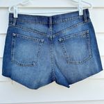 Jessica Simpson  Blue Distressed Jean Shorts Photo 2