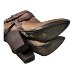 DOLCE VITA Brown Leather Strap Spur Ankle Boot – Women’s US 6 – Must Photo 6