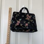 Neiman Marcus Vintage Collection Embroidered Travel Toiletry Bag Make Up Case Photo 8