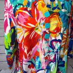 Ali Miles Abstract PXL Petite Extra Large XL petites Tunic Top Jacket Shacket Size undefined Photo 0