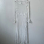 Lulus S Sun-Kissed Sweets White Ruffled Swim Cover-Up in White Photo 11