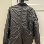 Athleta  Women's Black Reflective Reversible Quilted Jacket Photo 3