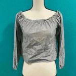 Brandy Melville ⭐️  striped off the shoulder top Photo 0