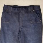 ST. John Sport Cropped Straight Leg Jean Blue Size 10 Photo 2