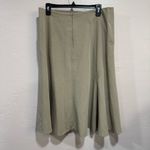 Grace Elements  Tan flare skirt size 12 Photo 3