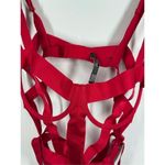 Victoria's Secret C3 --  strappy bondage teddy rhinestone size extra large Photo 2