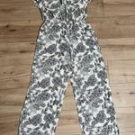 Victoria's Secret Strapless Jumper Medium Black and White Photo 0