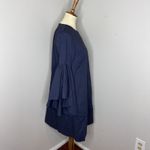 NWT MeiMeiJ Abiti Cotton Blue Bell Sleeve Dress M2EA39‎ Sz 40 Photo 4