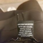 Jessica Simpson  Black and White Striped Drawstring Track Pants Size M Training Photo 2