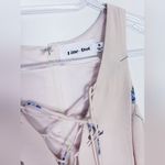 Line and Dot Floral Dress Mini Spring Tassel Flirt Photo 4