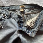 Hollister Vintage Jeans Women's Denim Flared Bell Bootcut Colorful Flower Sz 7 Photo 15