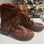 American Eagle By Payless Brown Combat Boots Size 7.5 Photo 0