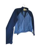 American Eagle Y2K Fleece Quarter Zip Sweatshirt Medium Blue Cozy Vintage Retro Photo 4