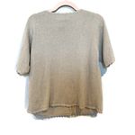 Sag Harbor Vintage 90s  Knit Silk Blend Top in Beige Photo 1