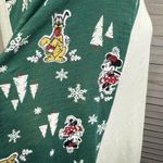 Torrid DISNEY/ Holiday Pajama Top 3/4 Sleeve Mickey Mouse Cream/Green Multi-2X Photo 3
