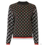 Diane Von Furstenberg  Hari Knit Pullover Size M Photo 3